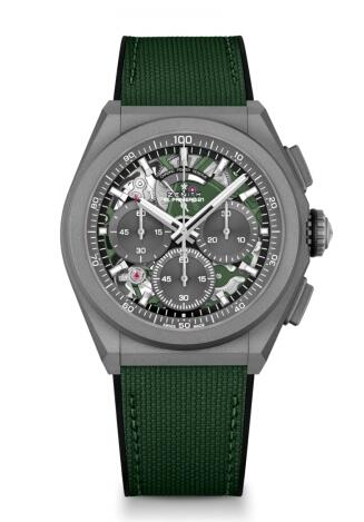 Review Replica Zenith Watch Zenith Defy 21 Ultra Colour Khaki 97.9001.9004/80.R945.T3/P